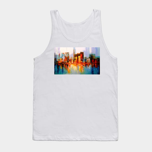 New York Tank Top by OLHADARCHUKART